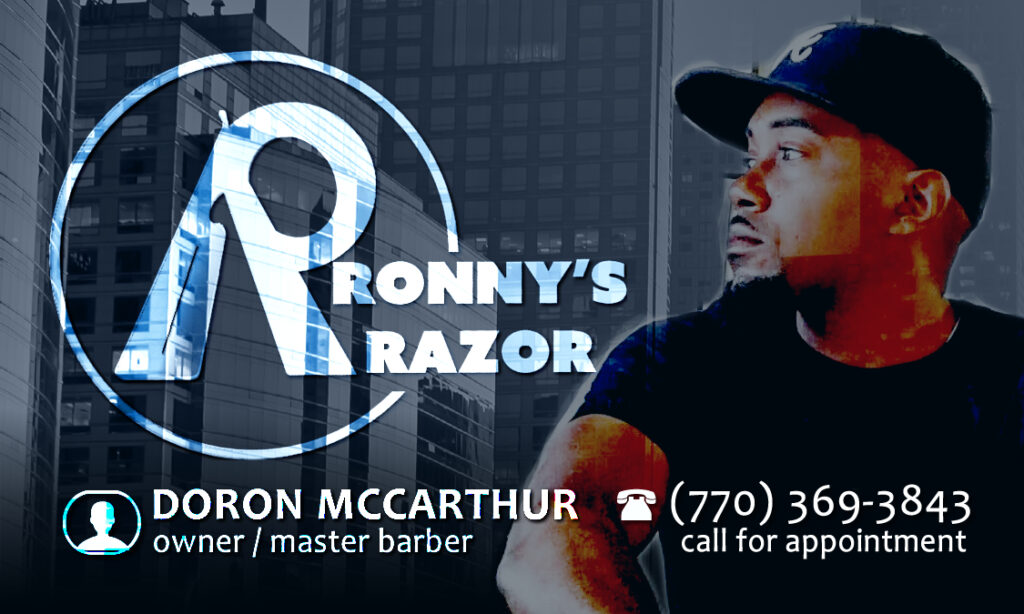 Ronny's Razor on Best In Search | Doron McCarthur - Master Barber | (770) 369- 3843 | Atlanta, Duluth, Gwinnett, Lawrenceville | All hair types.